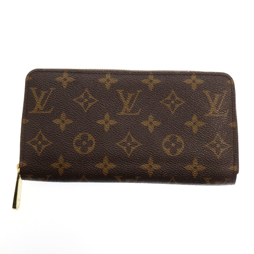 LOUIS VUITTON(ルイヴィトン) モノグラム ジッピーウォレット ブラウン PVC M42616 長財布