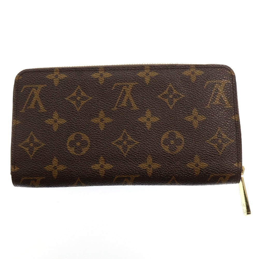 LOUIS VUITTON(ルイヴィトン) モノグラム ジッピーウォレット ブラウン PVC M42616 長財布