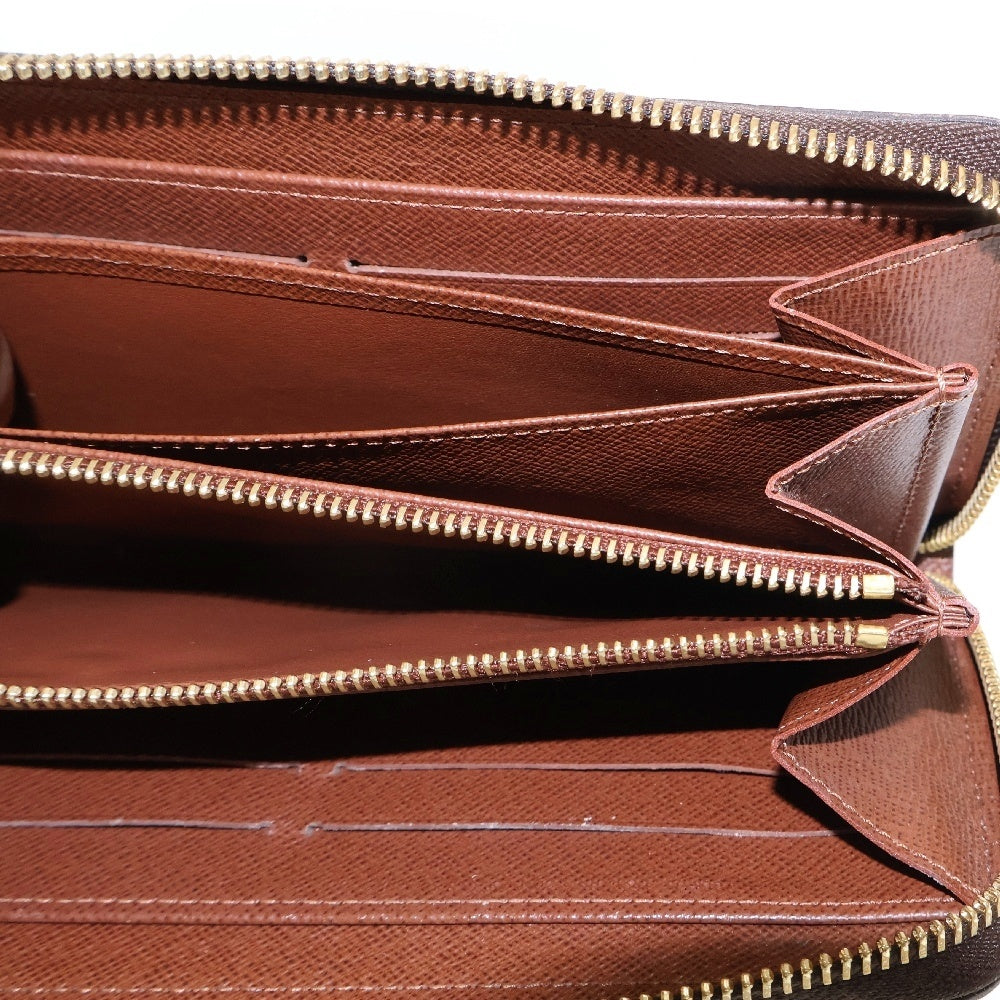 LOUIS VUITTON(ルイヴィトン) モノグラム ジッピーウォレット ブラウン PVC M42616 長財布