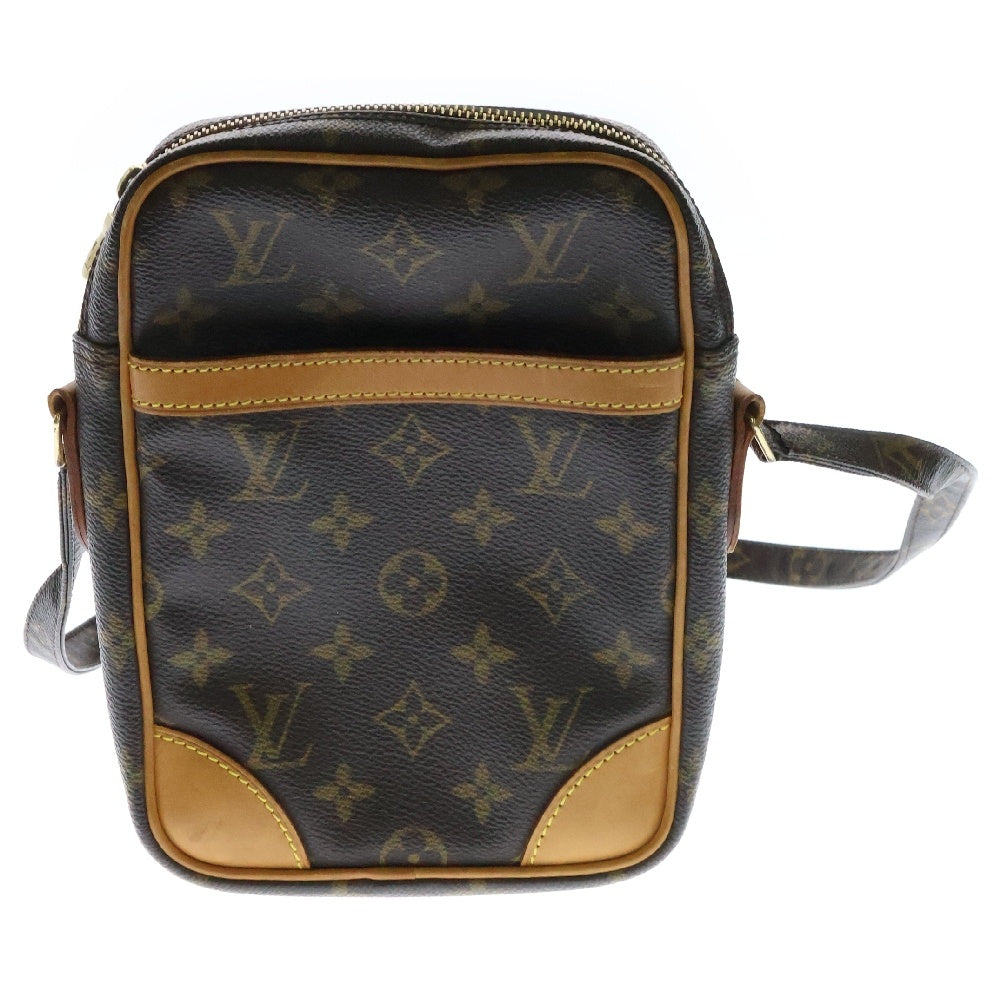 LOUIS VUITTON(ルイヴィトン) モノグラム ダヌーブ ショルダーバッグ ブラウン PVC M45266