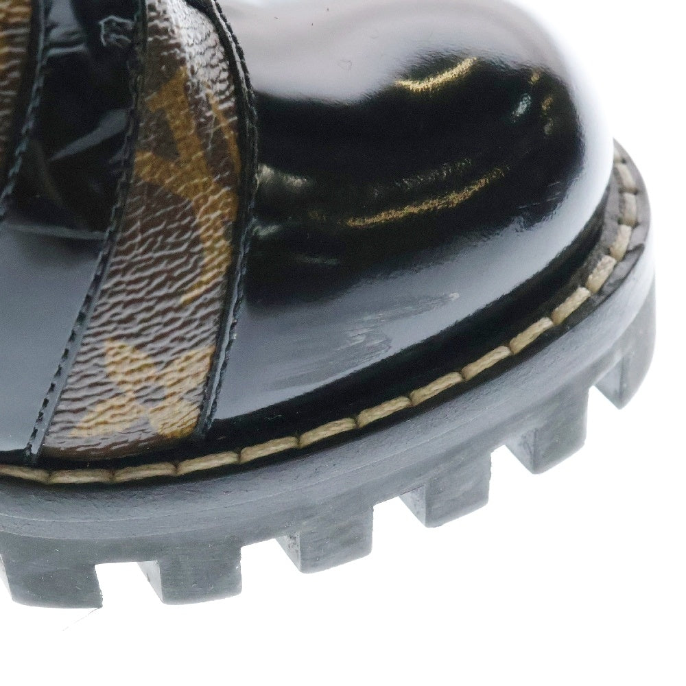 LOUIS VUITTON(ルイヴィトン) モノグラム スタートレイル アンクルブーツ ブラウン サイズ37 1A2Y7W シューズ レディース