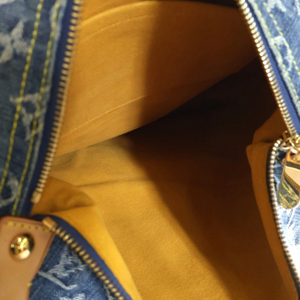 LOUIS VUITTON(ルイヴィトン) モノグラム デニム バギーGM M95048 ブルー ショルダーバッグ
