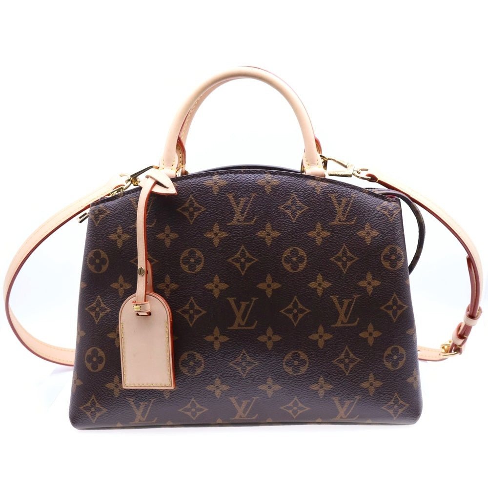 LOUIS VUITTON(ルイヴィトン) モノグラム プティパレPM ハンドバック ブラウン PVC×レザー RFID M45900
