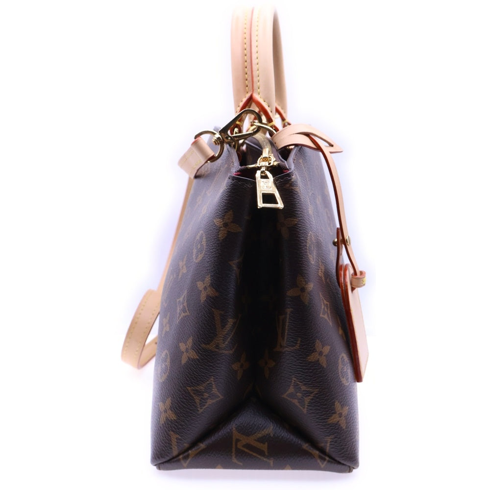 LOUIS VUITTON(ルイヴィトン) モノグラム プティパレPM ハンドバック ブラウン PVC×レザー RFID M45900