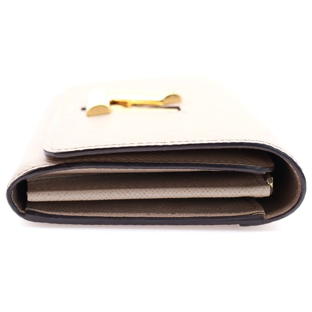LOUIS VUITTON(ルイヴィトン) エピ ポルトフォイユ・ツイスト ガレ ロングウォレット カードケース 長財布 ベージュ ゴールド金具 レザー M67510