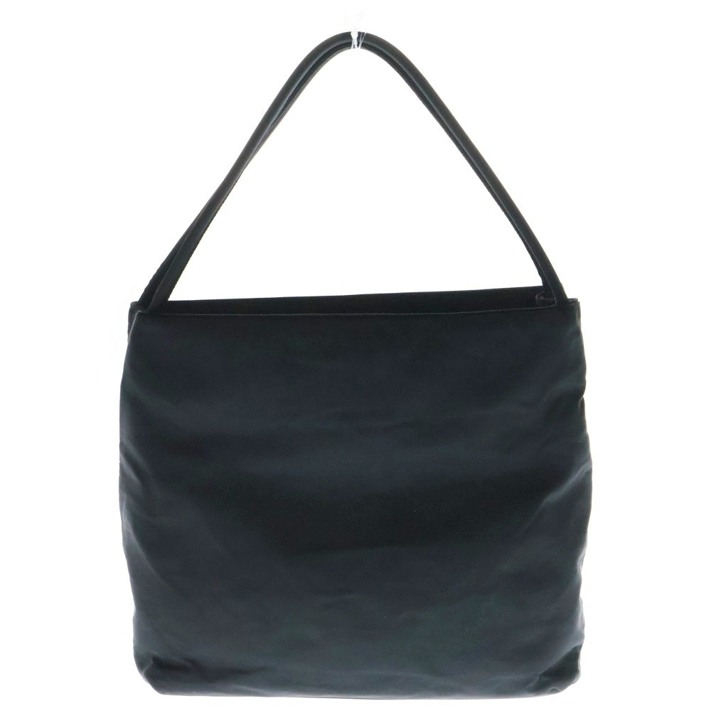PRADA(プラダ) トライアングルロゴ ハンドバッグ ミニトートバッグ シルバー金具 ブラック ナイロン