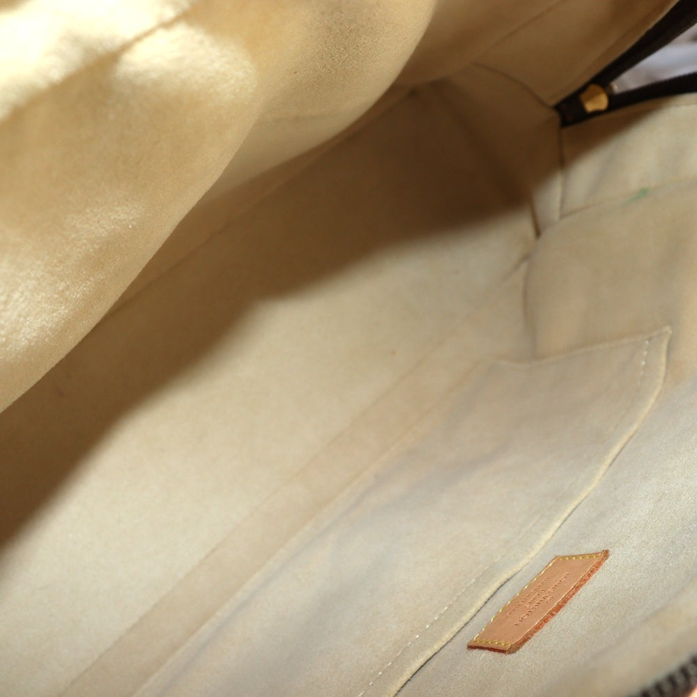 LOUIS VUITTON(ルイヴィトン) モノグラム マンハッタンGM ハンドバッグ ブラウン PVCレザー M40025
