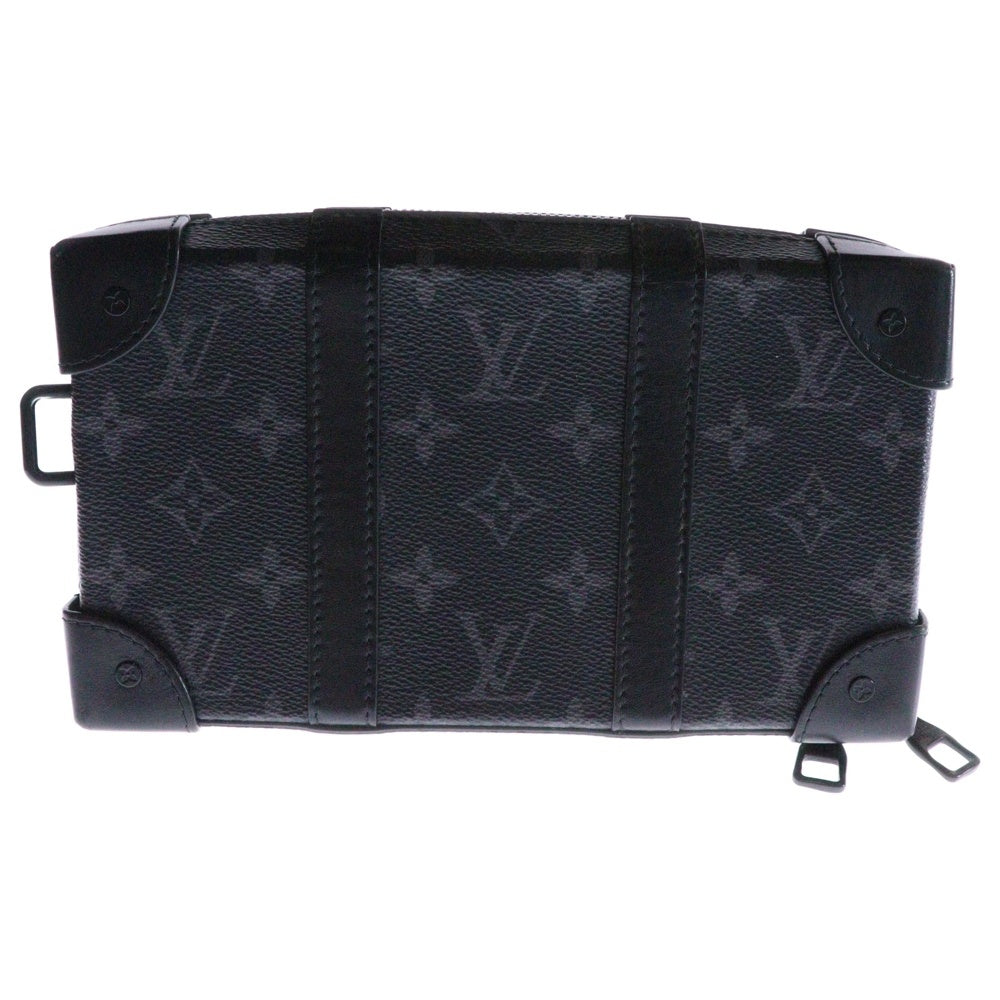 LOUIS VUITTON(ルイヴィトン) モノグラム エクリプス ソフトトランク ウォレット ショルダーバッグ ブラック RFID M69838