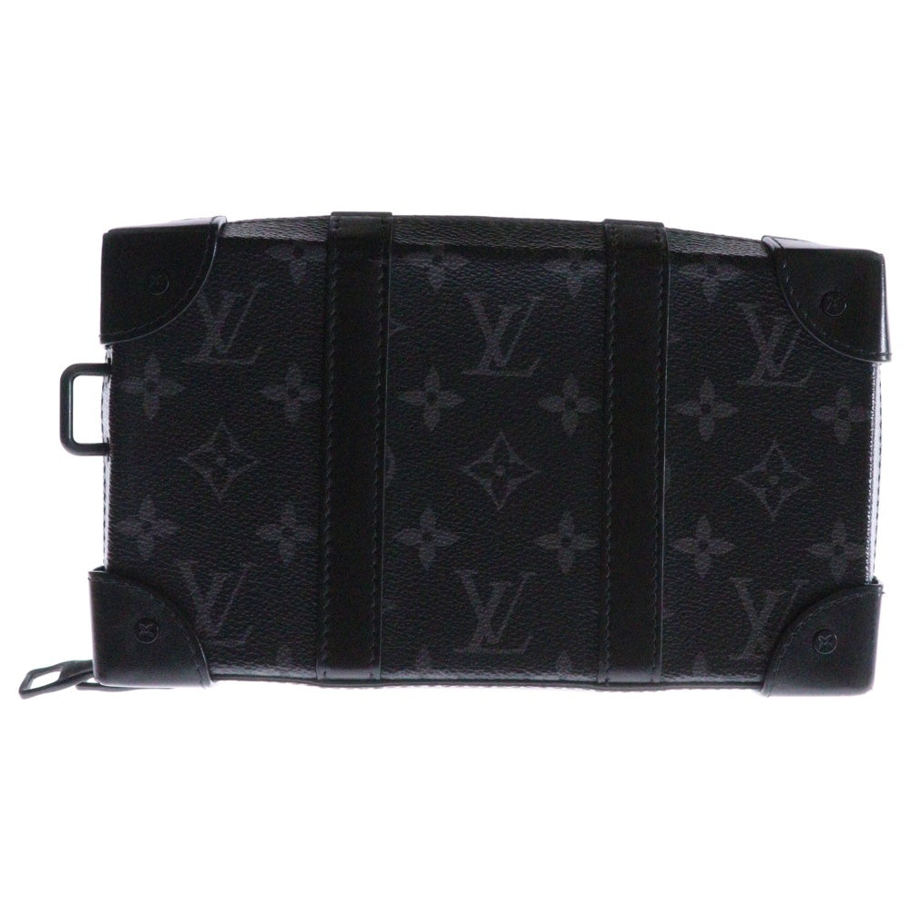 LOUIS VUITTON(ルイヴィトン) モノグラム エクリプス ソフトトランク ウォレット ショルダーバッグ ブラック RFID M69838