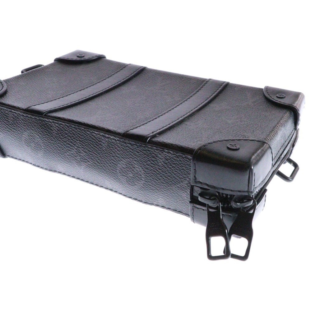 LOUIS VUITTON(ルイヴィトン) モノグラム エクリプス ソフトトランク ウォレット ショルダーバッグ ブラック RFID M69838