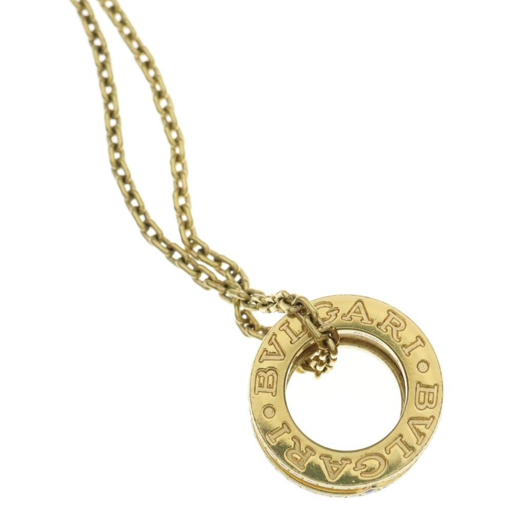 BVLGARI(ブルガリ) ビーゼロワン ロック ダイヤモンド ネックレス イエローゴールド YG Au750 ジュエリー