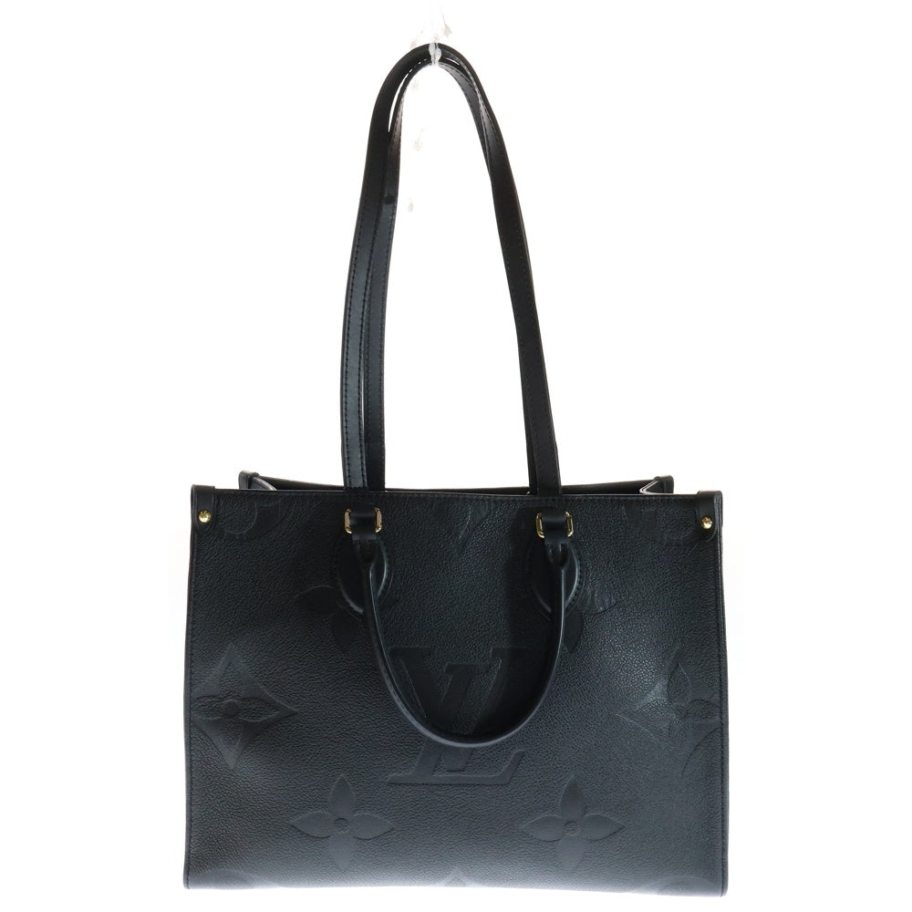 LOUIS VUITTON(ルイヴィトン) モノグラムアンプラント オンザゴーMM ハンドバッグ トートバッグ ブラック PVCレザー RFID M45595