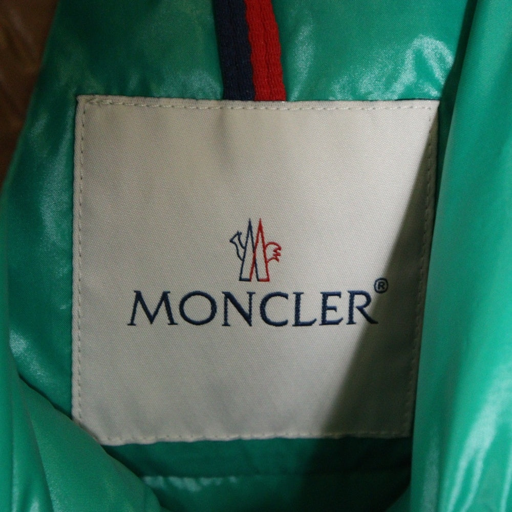 MONCLER(モンクレール) BARDANETTE ダウンジャケット ブラウン×グリーン ナイロン サイズ1 G20931A00058 68950