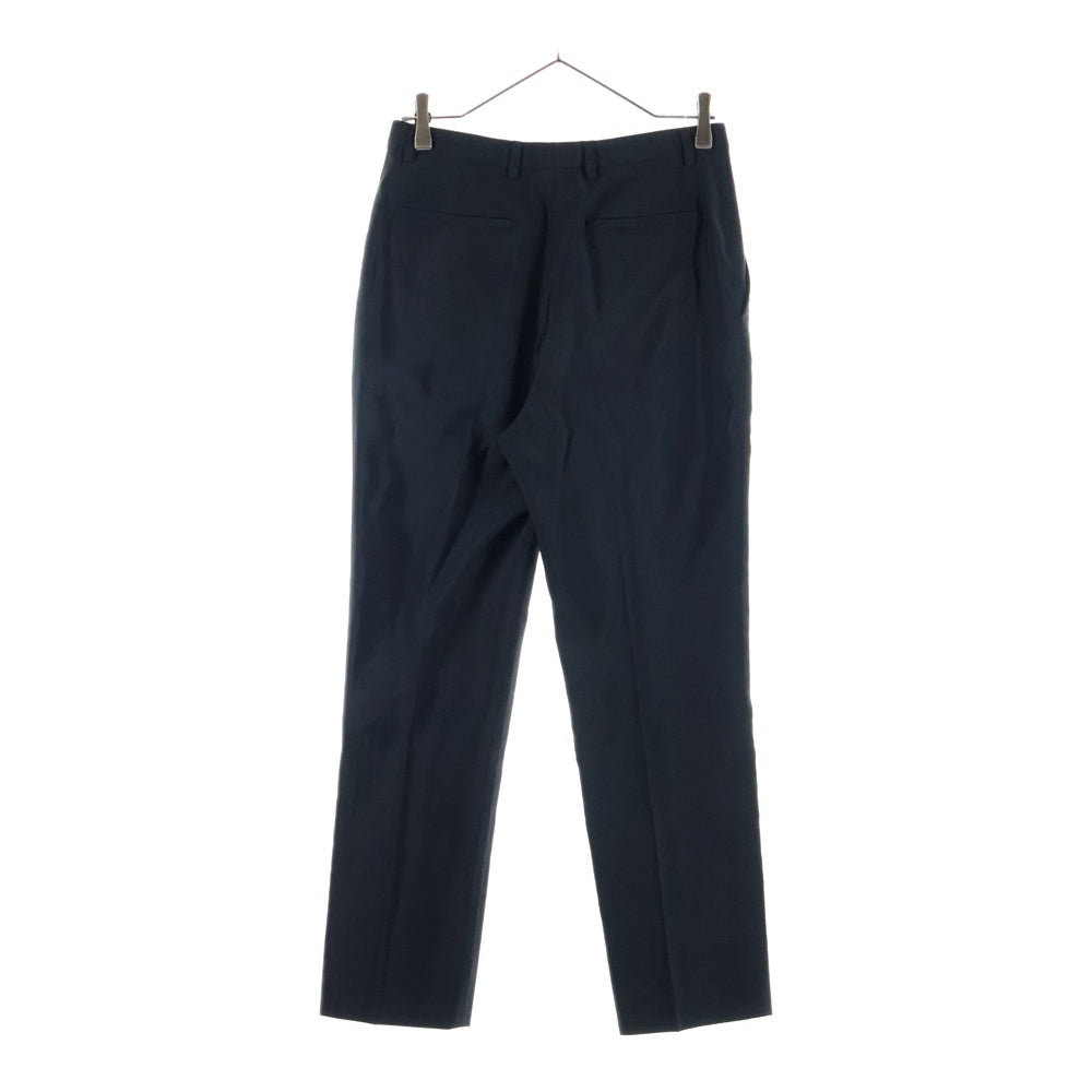 SAINT LAURENT PARIS(サンローランパリ) 23SS アセテート ウール ノータックスラックスパンツ トラウザーズ ブラック 774421
