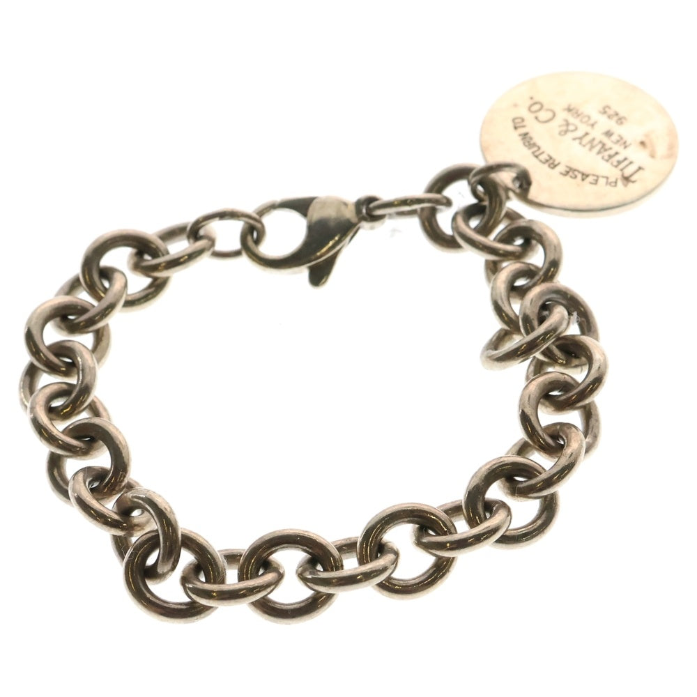 TIFFANY&Co(ティファニー) リターン トゥ ティファニー ラウンドタグ ブレスレット シルバー Ag925 SV