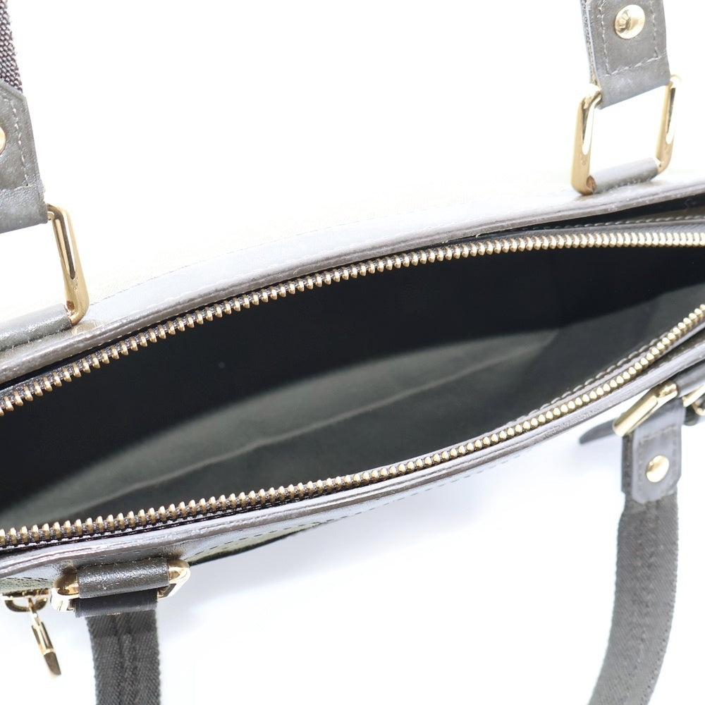 LOUIS VUITTON(ルイヴィトン) モノグラム ミニラン ルシーユPM ハンドバッグ カーキ キャンバス×レザー