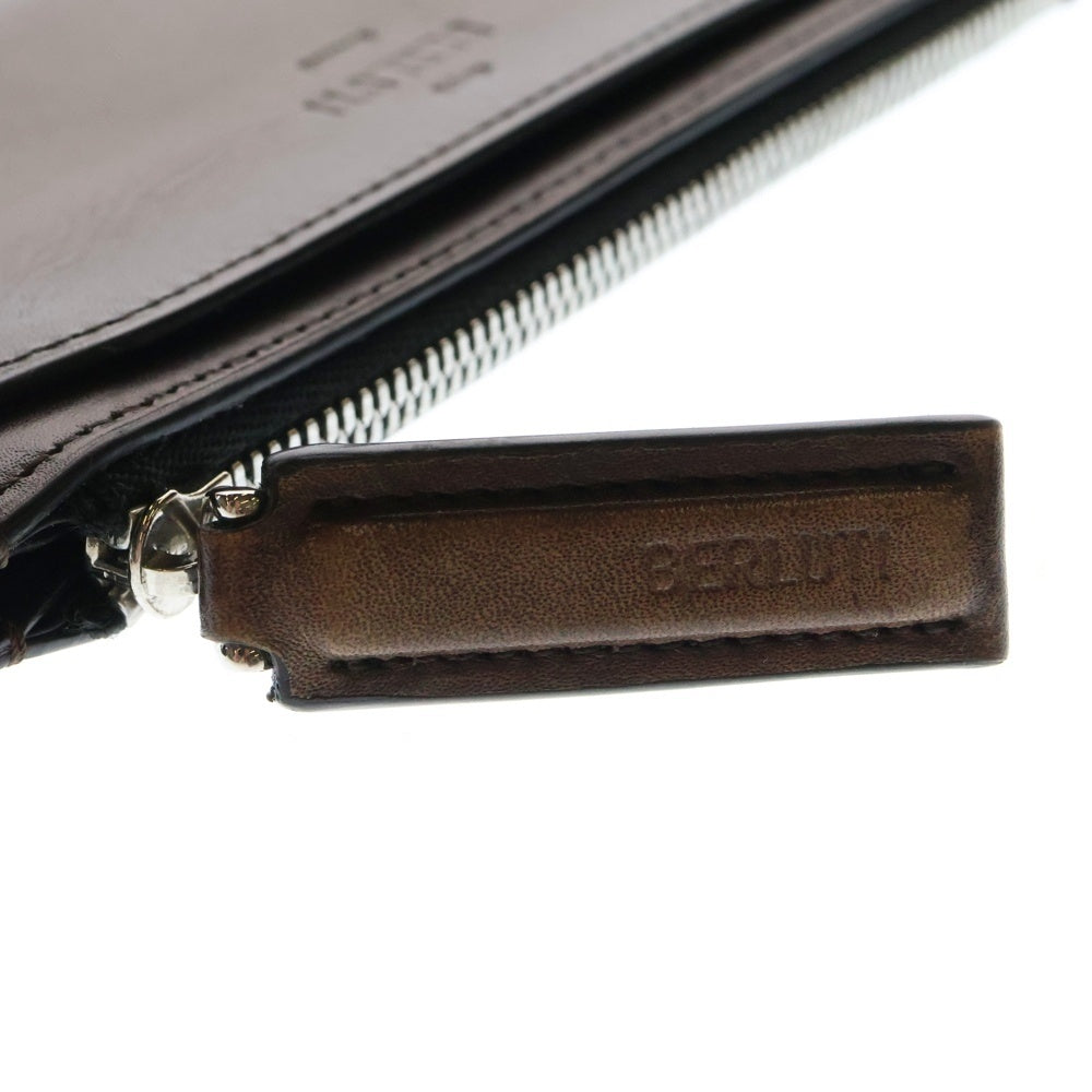 Berluti(ベルルッティ) ファサード エピュール ジップカードホルダー カードケース コインケース 小銭入れ