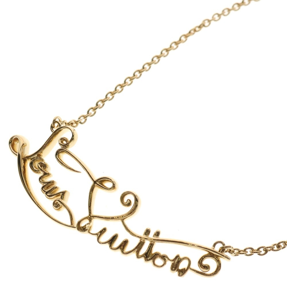 LOUIS VUITTON(ルイヴィトン) コリエ・マイLVアフェア ネックレス ペンダント ゴールド GP M69619