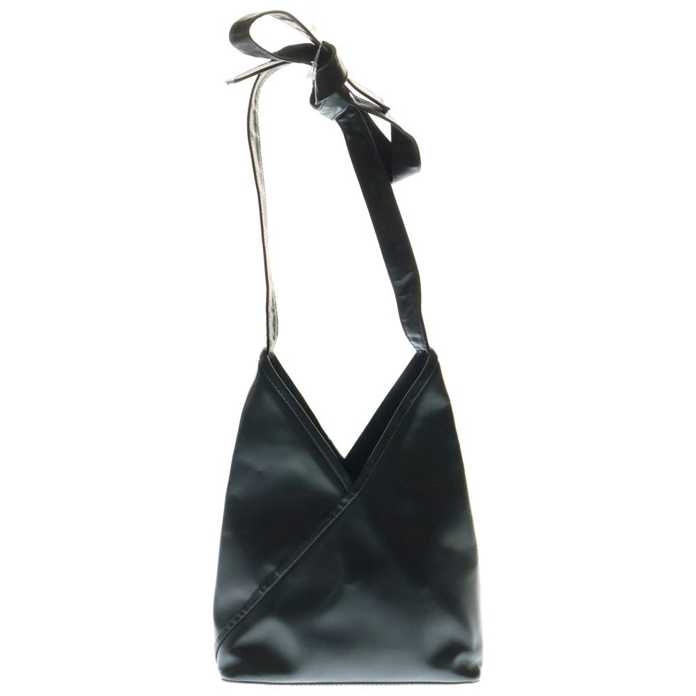 MM6 Maison Margiela(エムエムシックスメゾンマルジェラ) ジャパニーズバレット ベルトバッグ ハンドバッグ ショルダーバッグ ブラック カーフレザー