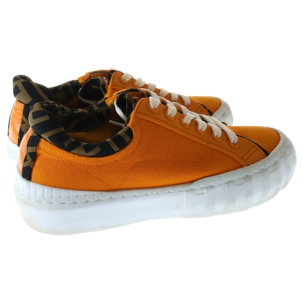 希少　FENDI FFモチーフ　ズッカ柄　ニット切り替え　ブーツ　8ホール 希少 FENDI FFモチーフ ズッカ柄 ニット切り替え ブーツ 8ホール