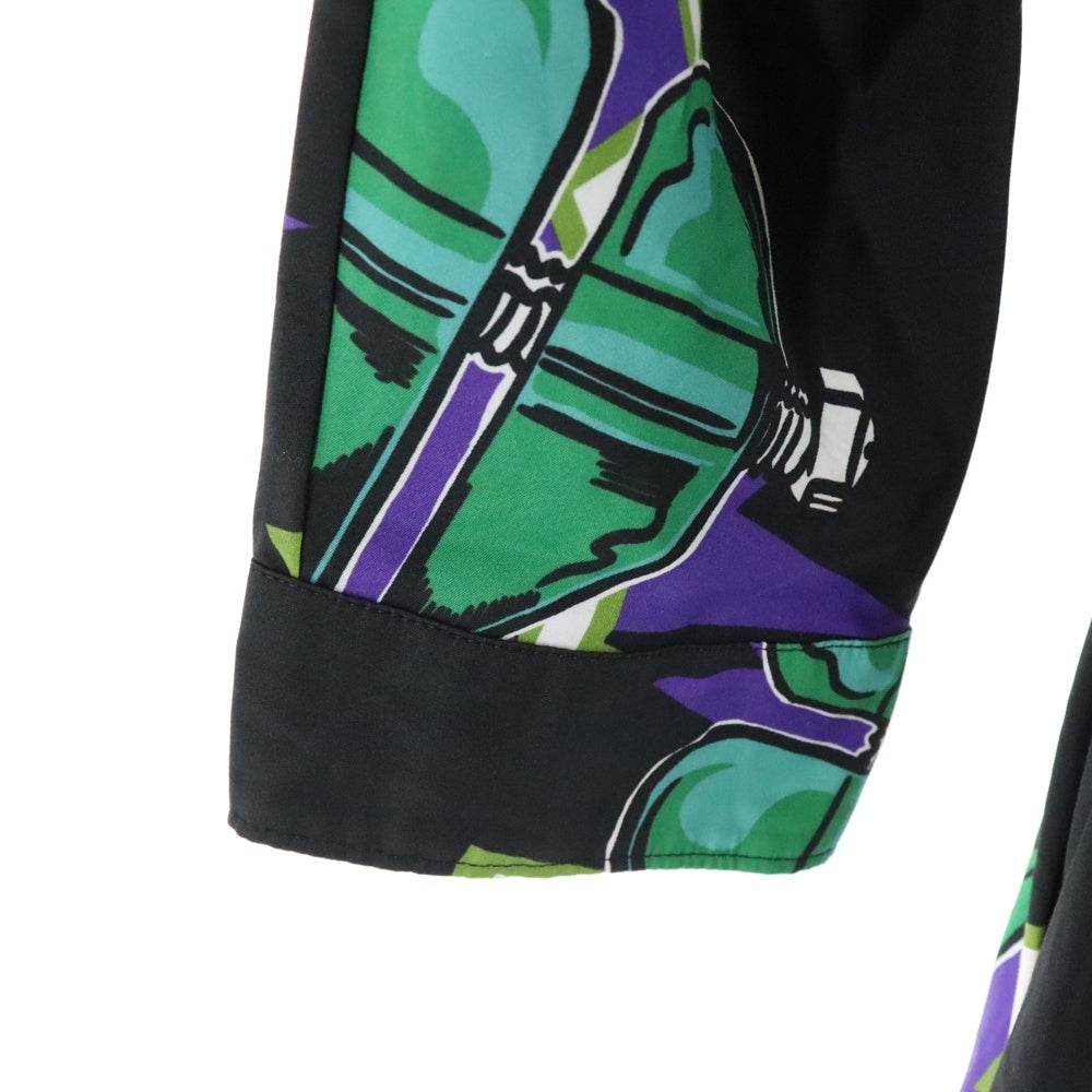 PRADA(プラダ) 19AWフランケンシュタイン ハート 総柄プリント五