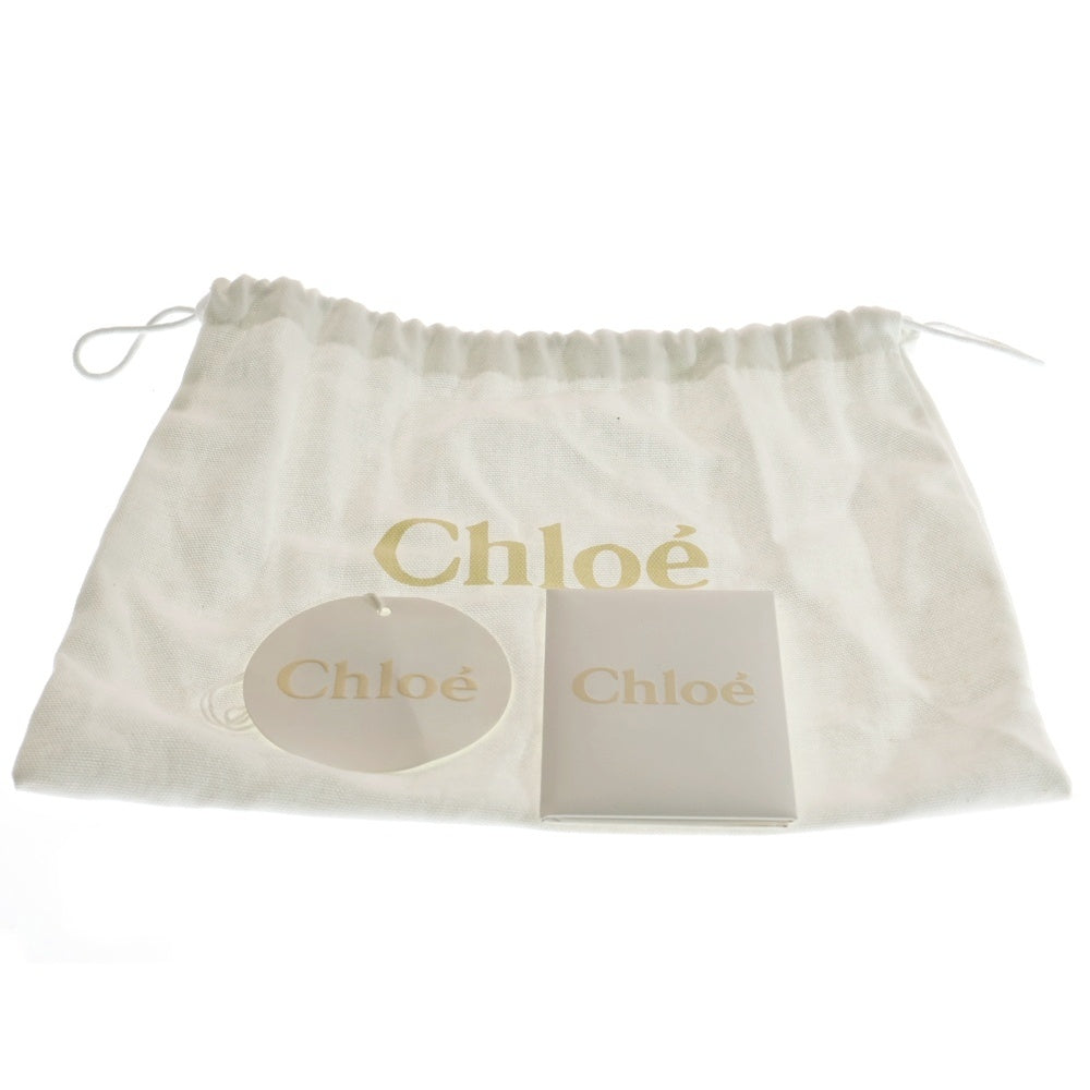 Chloe(クロエ) ダリア 2wayショルダーバッグ ハンドバッグ 型押し グリーン レザー
