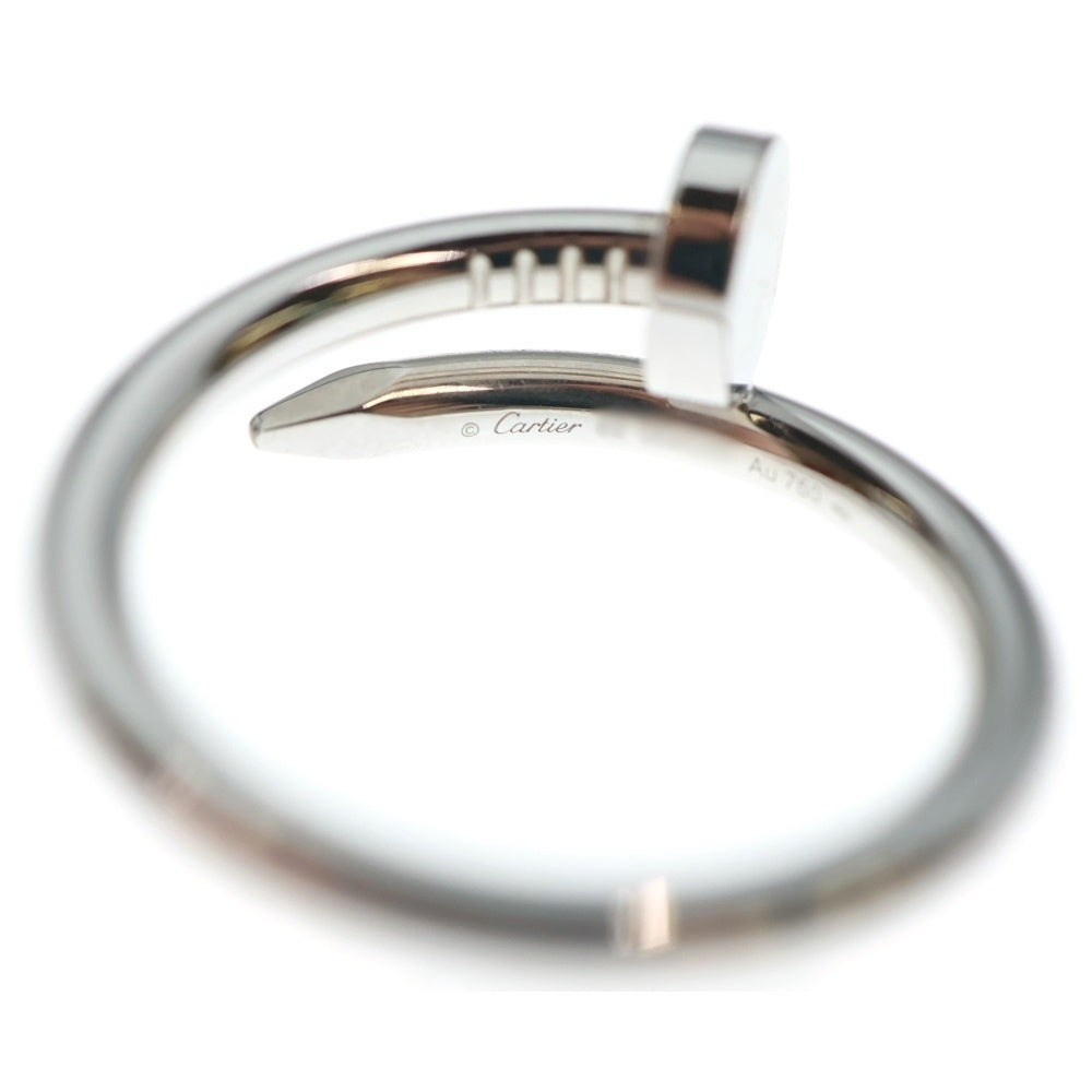 Cartier(カルティエ) ジュスト アンクル クラシックリング Au750 K18 WG ホワイトゴールド 指輪 ジュエリー