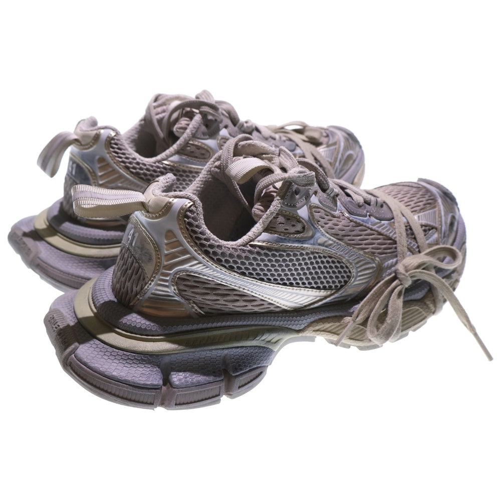 BALENCIAGA(バレンシアガ) 3XL ユーズド加工 メッシュ レースアップ ローカットシューズ スニーカー グレー 734734