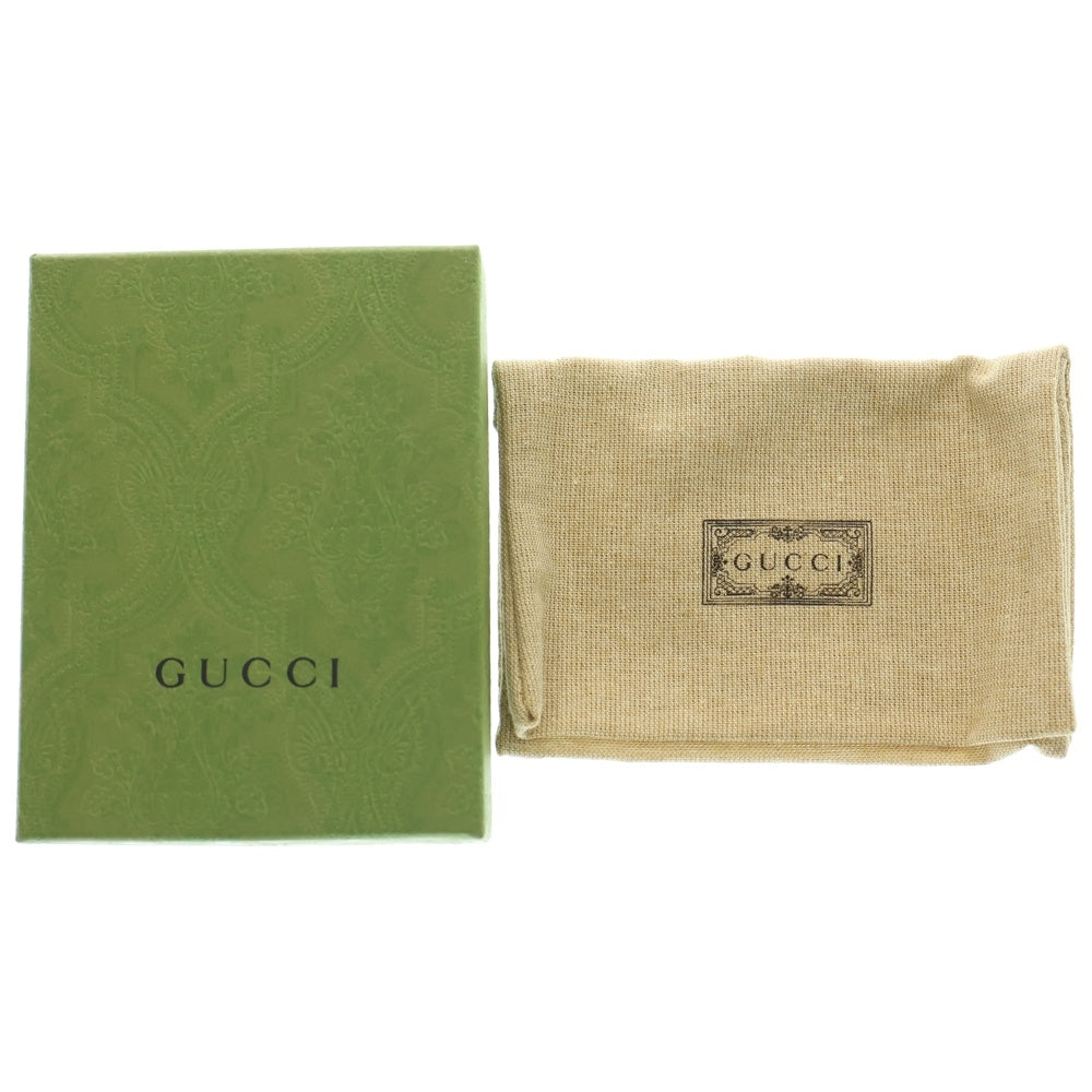 GUCCI(グッチ) インターロッキングG ロゴ チェーン ネックレス シルバー 455535