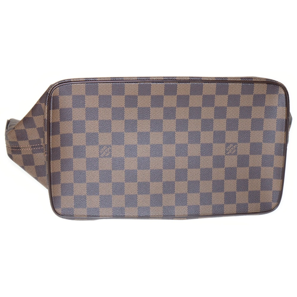 LOUIS VUITTON(ルイヴィトン) ダミエ サレヤPM トートバッグ ハンドバッグ ブラウン ゴールド金具 レザー×PVC N51183