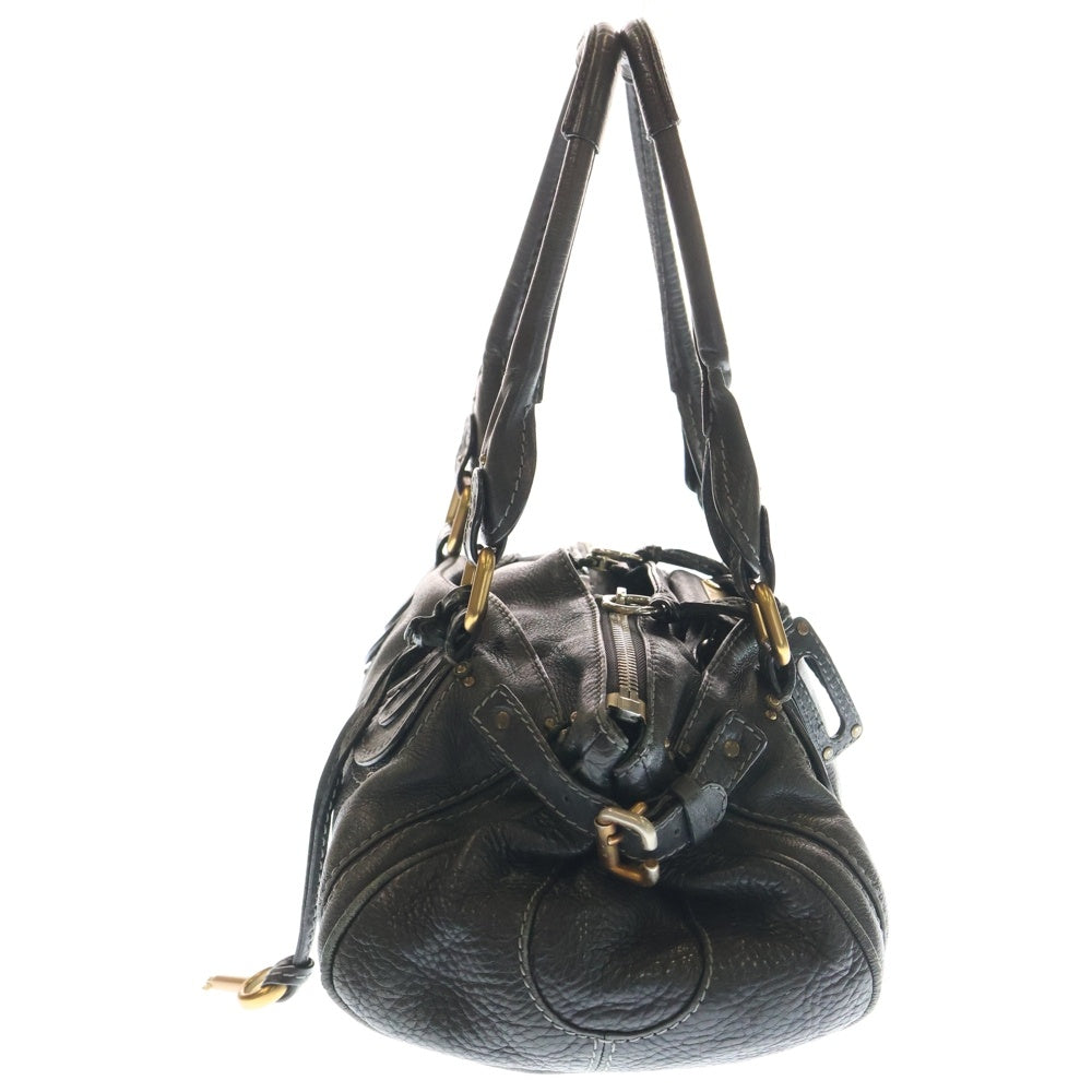 Chloe(クロエ) パディントン ハンドバッグ ブラック レザー