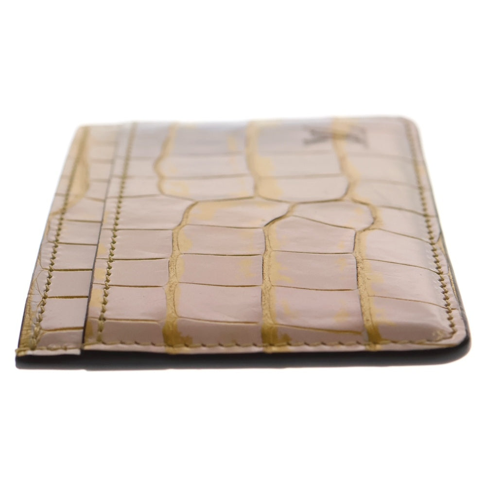 LOUIS VUITTON(ルイヴィトン) ポルトカルト・サーンプル クロコダイル