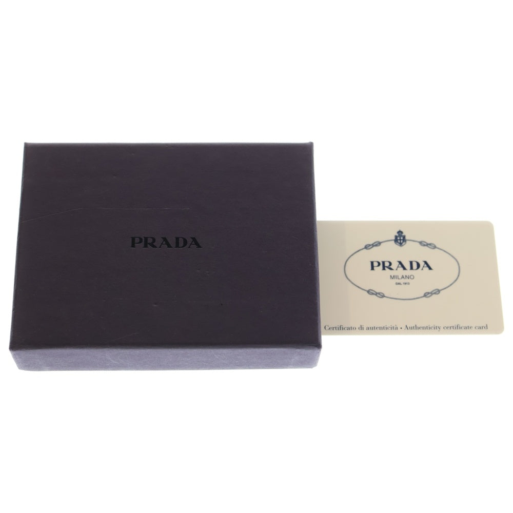 PRADA(プラダ) コインケース 小銭入れ トライアングルロゴ ブラック