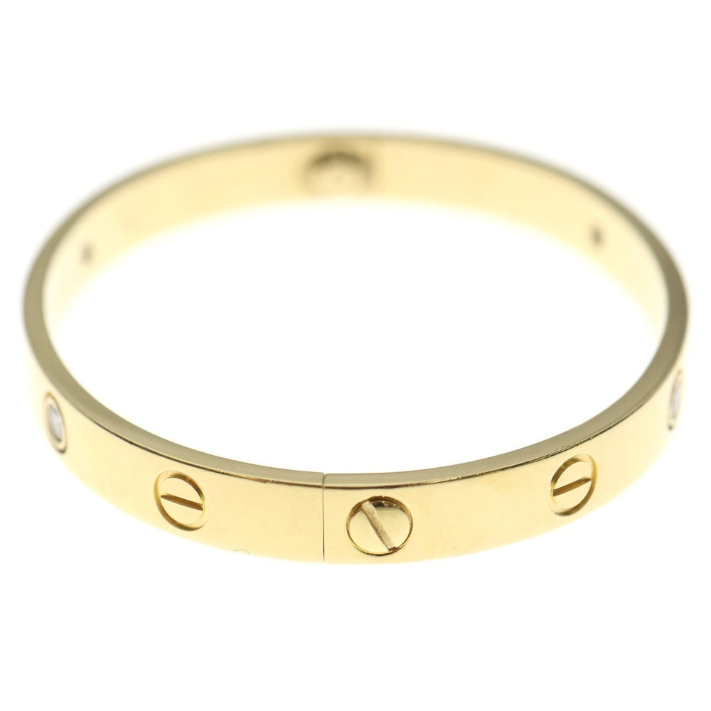 Cartier(カルティエ) ラブ ブレス 4Pダイヤ ブレスレット バングル K18YG イエローゴールド