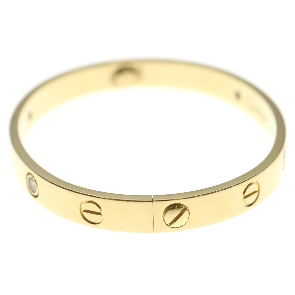 Cartier(カルティエ) ラブ ブレス 4Pダイヤ ブレスレット バングル K18YG イエローゴールド