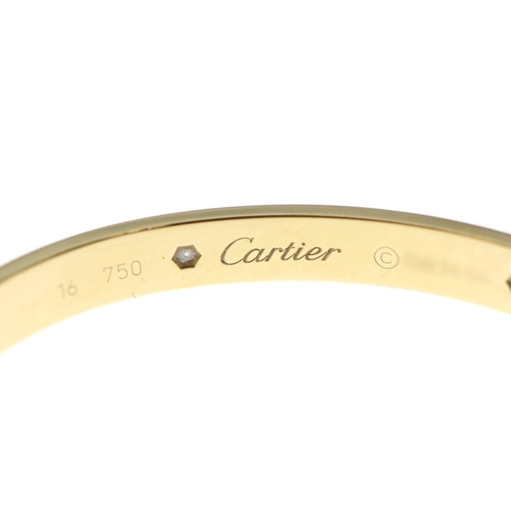 Cartier(カルティエ) ラブ ブレス 4Pダイヤ ブレスレット バングル K18YG イエローゴールド