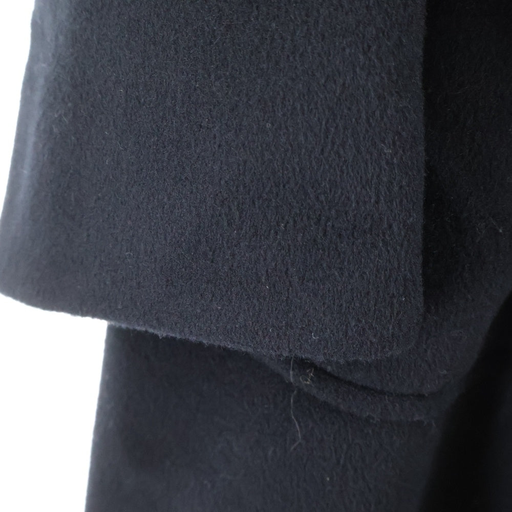 MAX&CO(マックス アンド コー) ウールロングコート ブラック レディース