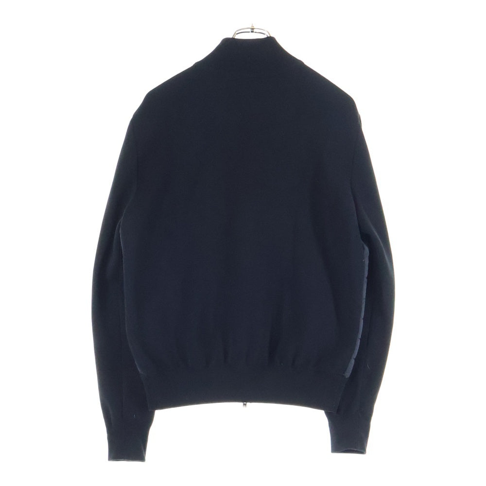 MONCLER(モンクレール) 20SS レザーワッペンロゴ ニット切り替え