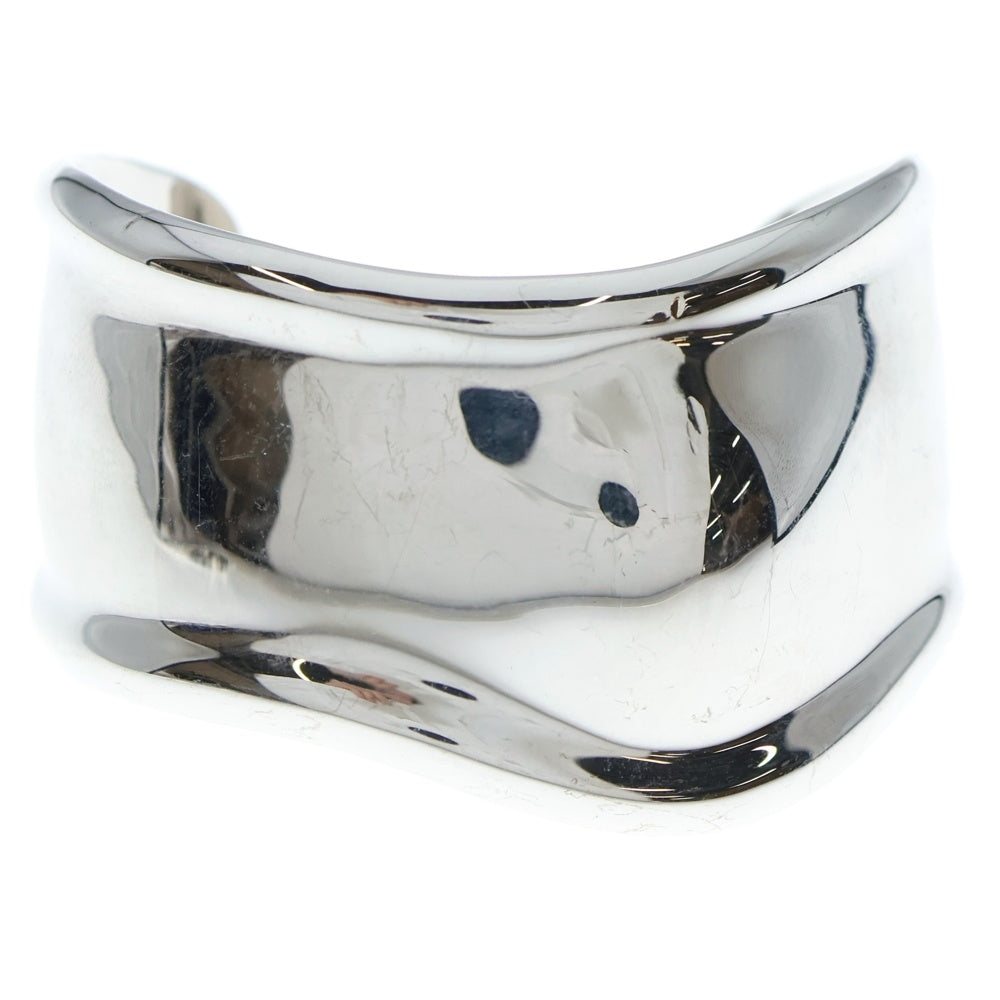 TIFFANY & Co.(ティファニー) エルサペレッティ ボーンカフ バングル ブレスレット シルバー Ag925 63.0g