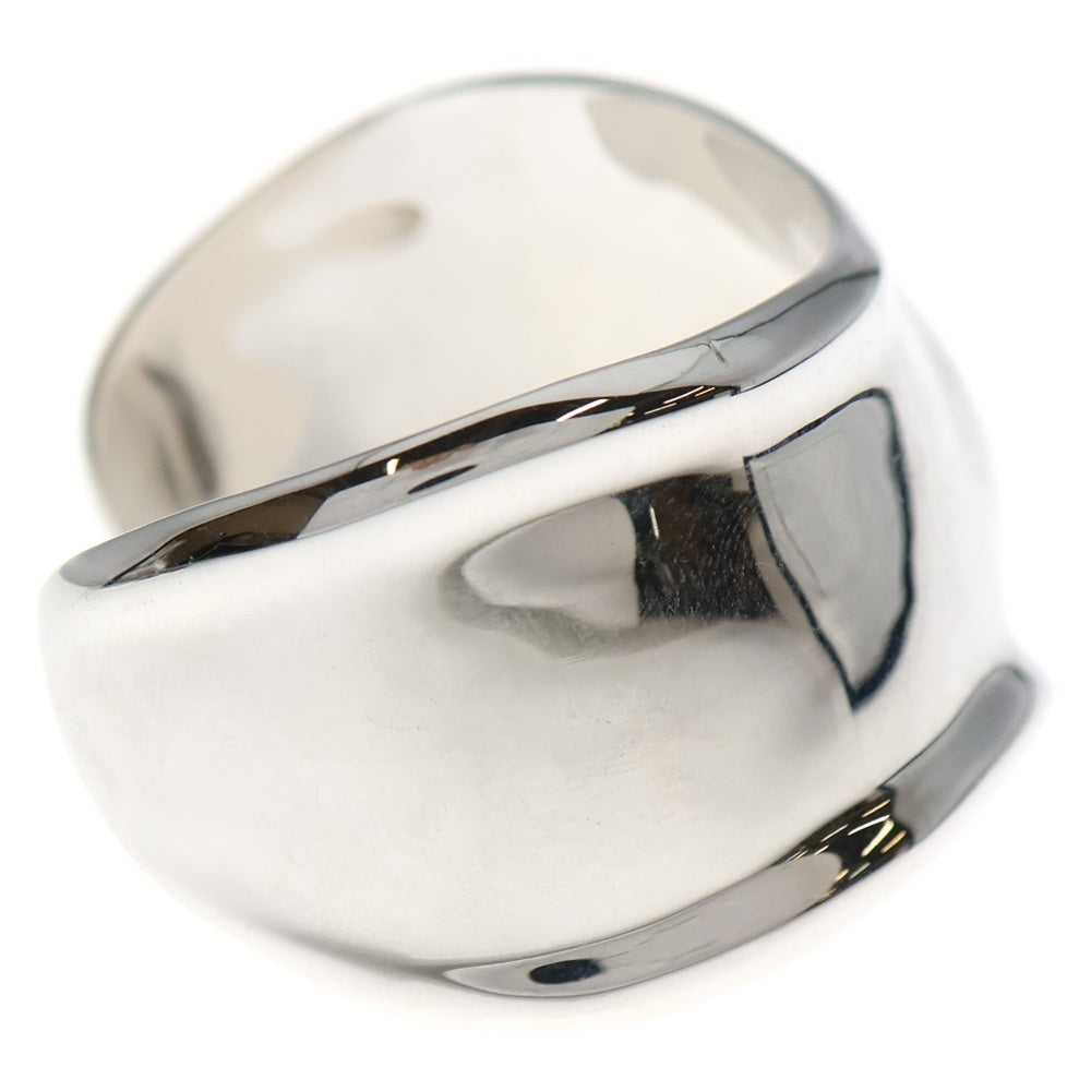 TIFFANY & Co.(ティファニー) エルサペレッティ ボーンカフ バングル ブレスレット シルバー Ag925 63.0g