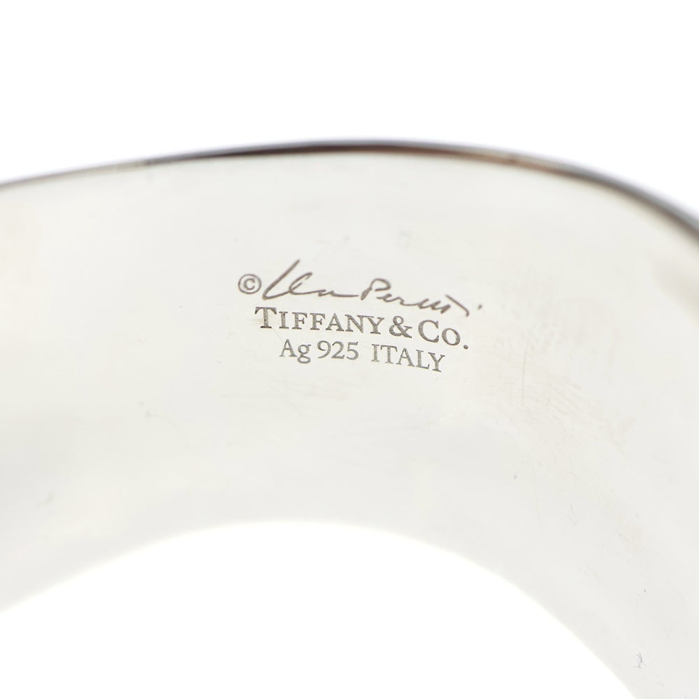 TIFFANY & Co.(ティファニー) エルサペレッティ ボーンカフ バングル ブレスレット シルバー Ag925 63.0g