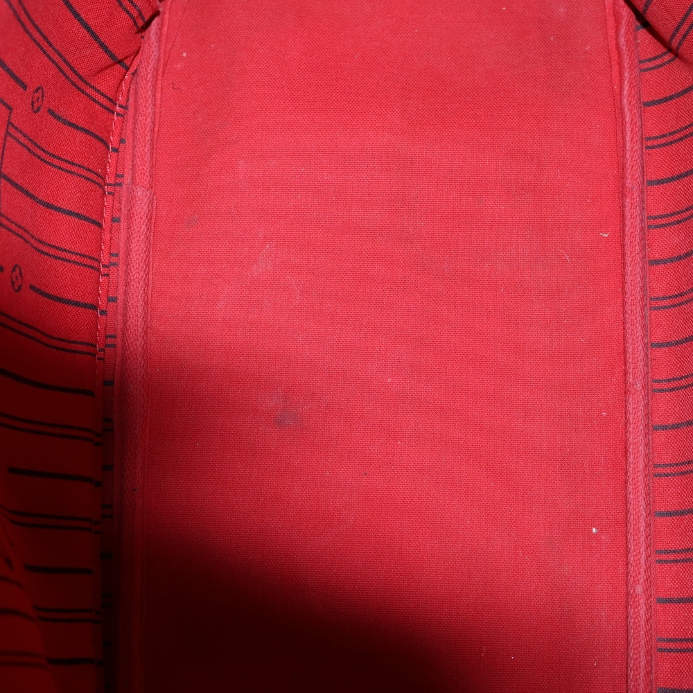 LOUIS VUITTON(ルイヴィトン) ダミエ ネヴァーフルMM トートバッグ ハンドバッグ レザー×PVC ブラウン N51105 ゴールド金具 レディース
