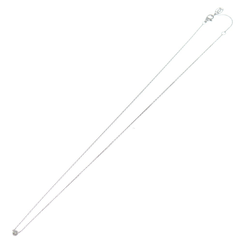 Cartier(カルティエ) ダムールXS 1Pダイヤペンダントネックレス Au750WG ホワイトゴールド レディース