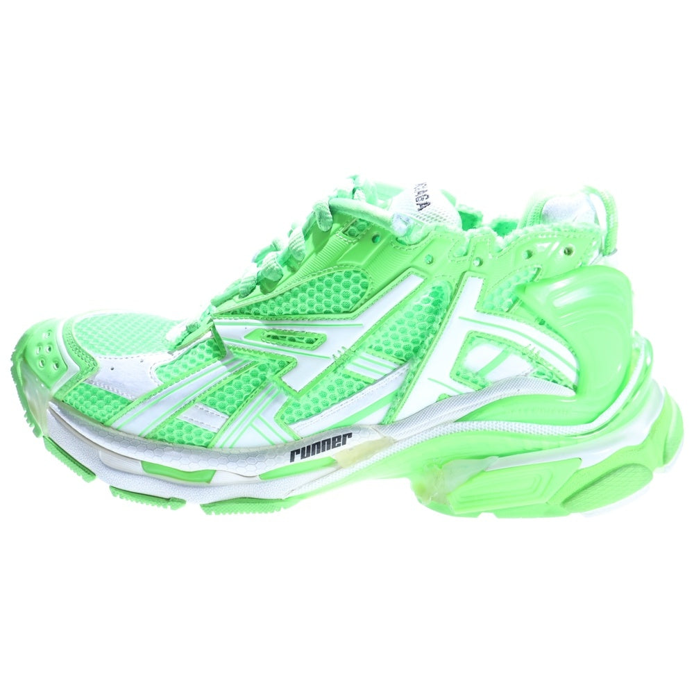 BALENCIAGA(バレンシアガ) RUNNER ランナー レースアップ ローカットシューズ スニーカー ライトグリーン 677403