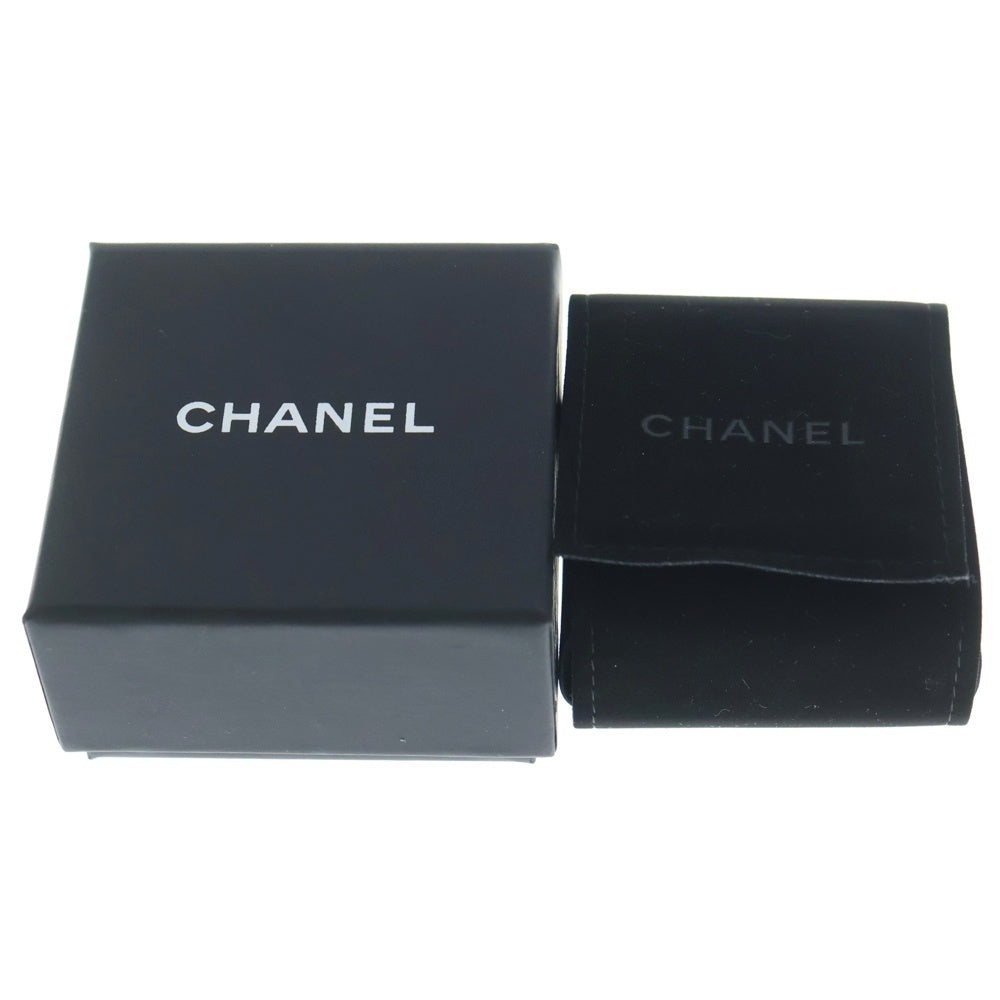 CHANEL(シャネル) ココマーク ラインストーン ラインストーン ハート ピアス シルバー レディース