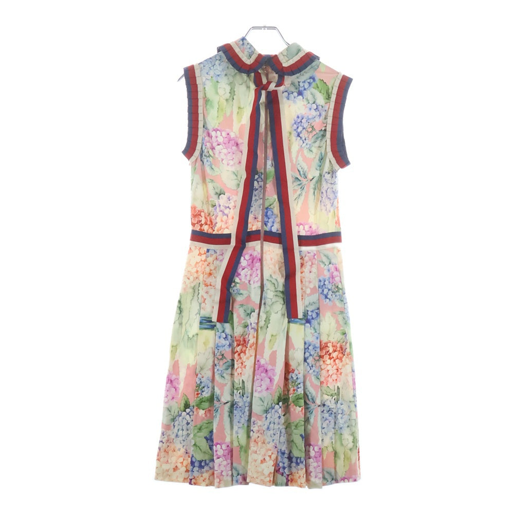 GUCCI(グッチ) GG シェリーライン花柄ノースリーブワンピースドレス マルチカラー 457038 X5L52 レディース