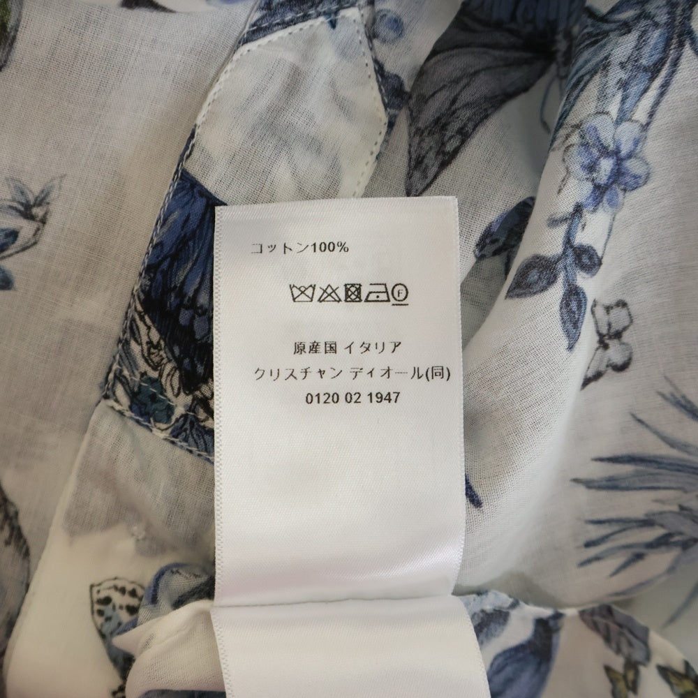 Christian Dior(クリスチャンディオール) ボタニカル柄 長袖シャツ