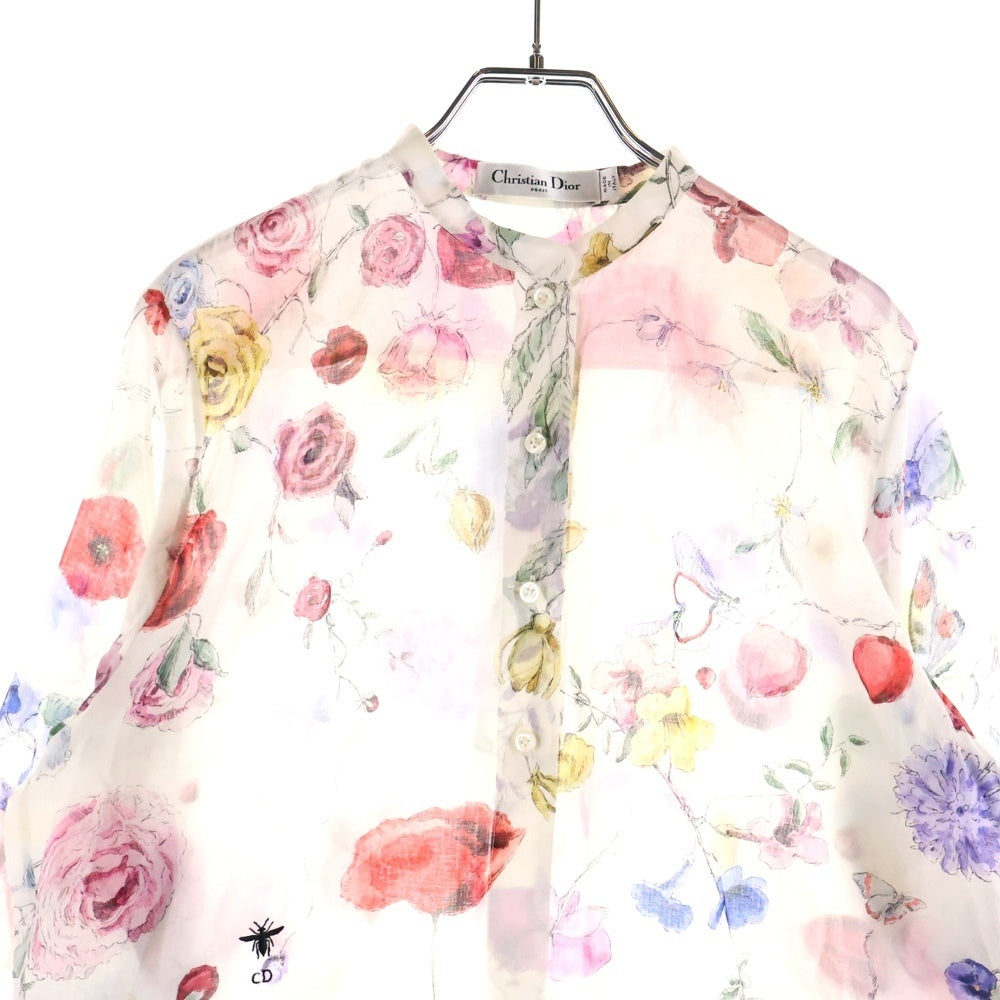 Christian Dior(クリスチャンディオール) ボタニカル柄 長袖シャツ