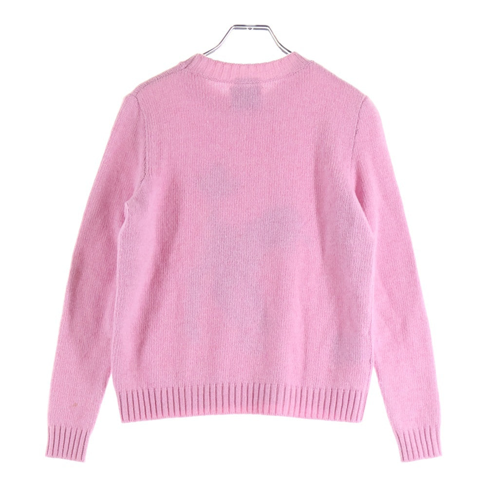 miumiu(ミュウミュウ) ×Disney ディズニー バンビ ジャガード ウールニット セーター MML287 A6R ピンク レディース