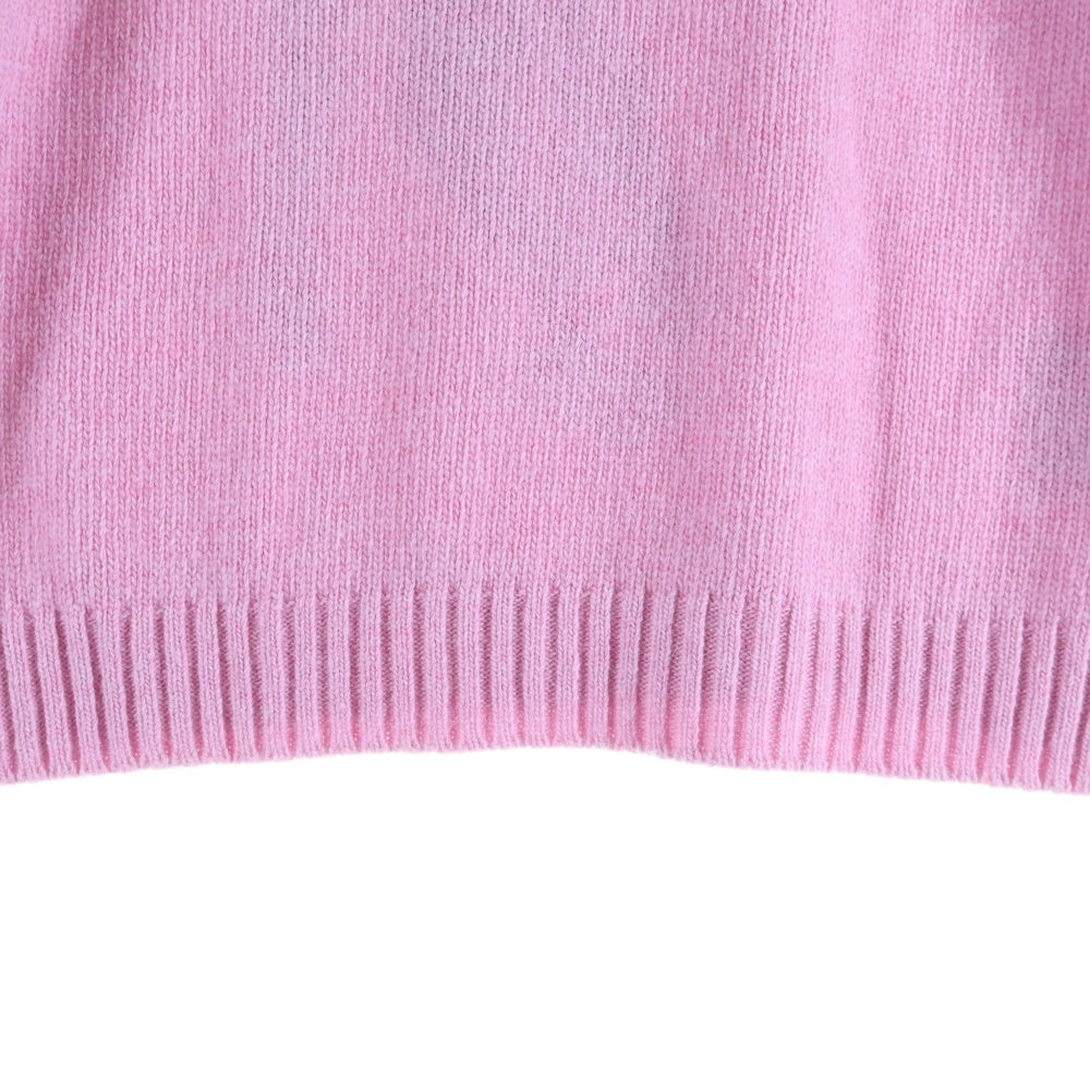 miumiu(ミュウミュウ) ×Disney ディズニー バンビ ジャガード ウールニット セーター MML287 A6R ピンク レディース